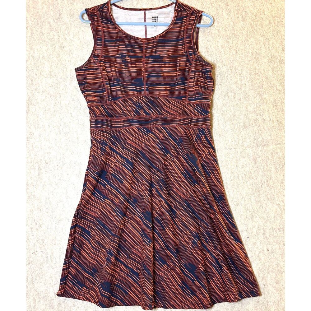 Title Nine Athletic Dress Women’s M Abstract Print Sleeveless Fit n Flare